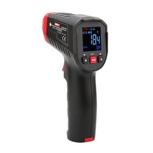 优利德UT306S高精度红外测温仪圆环激光测温枪水温油温工业温度计