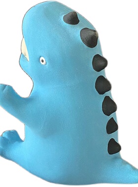 趣味卡通法斗陶瓷摆件 恐龙系列法国斗牛犬居家装饰 动物手工饰品