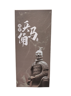 彩绘兵马俑套装，彩绘单俑单盒
