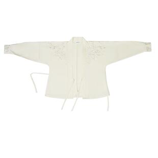 汉馥新款原创设计宋制国风日常汉服交领飞机袖绣花搭配马面裙上衣