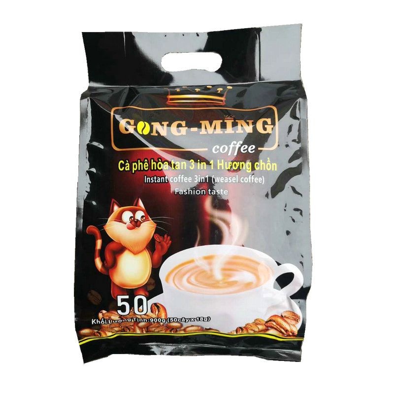 包邮越南gong900克50条速溶咖啡
