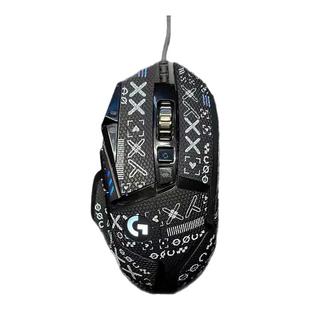 适用于罗技G502防滑贴hero有线无线老款鼠标贴纸防滑吸汗耿鬼贴膜