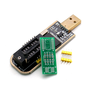 土豪金 CH341编程器 USB 主板路由液晶 BIOS FLASH 24 25 烧录器