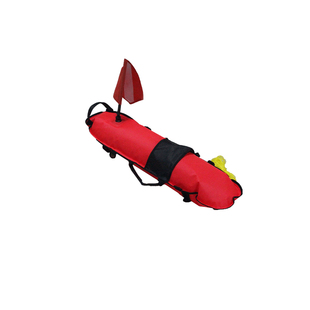 自由潜水捕鱼浮球水域救生浮标充气 水上定位浮球水面浮漂浮力棒