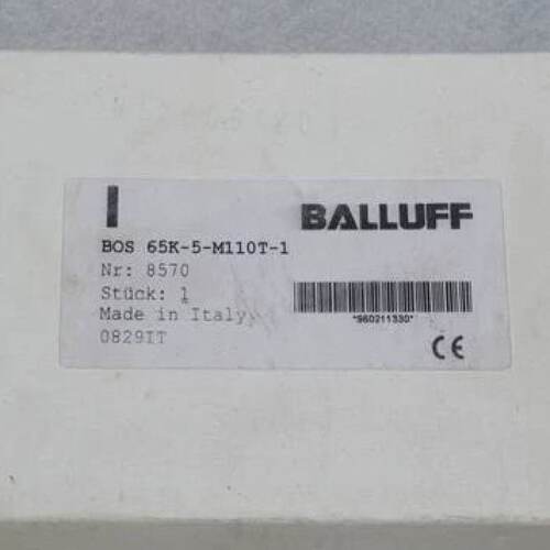 【询价】巴鲁夫传感器65K-5-M110T-1适用