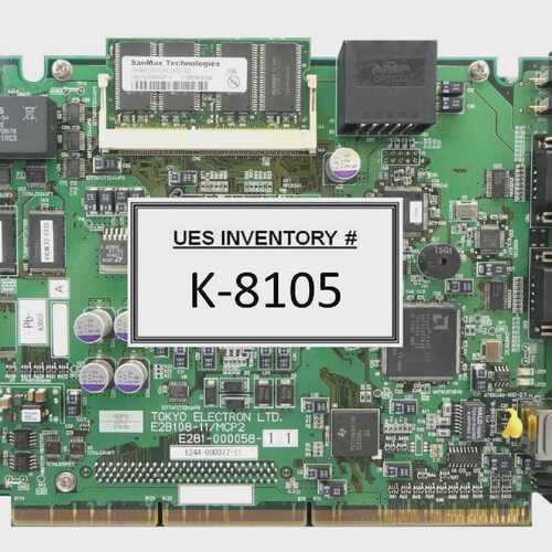 TEL Tokyo Electron E244-0000770-11 CPU PCB E281-000058-11 E2
