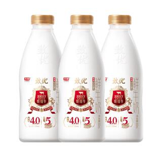 顺丰上门【下拉领优惠】光明致优娟姗4.0高品质鲜牛奶巴氏杀菌奶