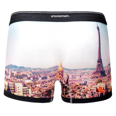 stonemen男士内裤纯棉平角裤短裤