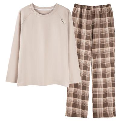 卡之恋情侣纯棉睡衣春秋长袖长裤