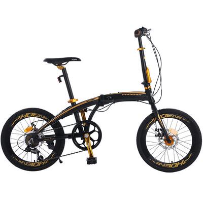 凤凰折叠禧玛诺变速自行车
