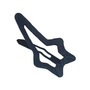 黑色布艺发夹bb夹绕布发卡简约刘海夹韩版发饰品不伤发碎发侧边夹