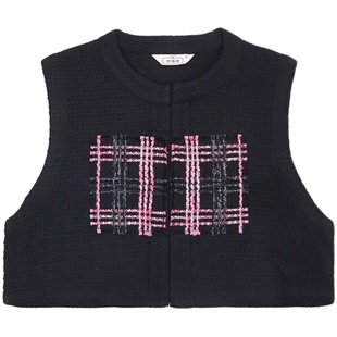 霓虹织造司原创明制汉服立领上杉马甲新中式国风半身短裙马面裙女