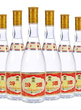 2021年黄盖汾酒老酒6瓶