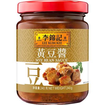 港版李锦记黄豆酱240克玻璃