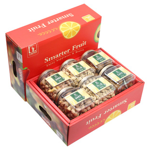 顺丰包邮6罐礼盒装开心果+腰果+夏威夷果组合坚果零食大礼包送礼