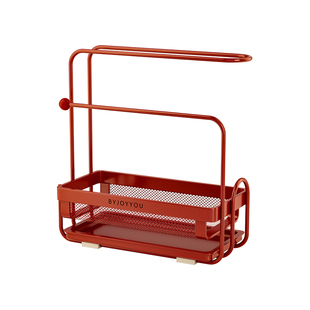 厨房抹布沥水架多功能清洁海绵洗碗布收纳架水槽池台面窄边置物架