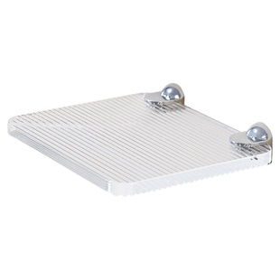 亚克力置物架墙上打孔一字板墙面装饰透明隔板挂墙绿植摆件展示架