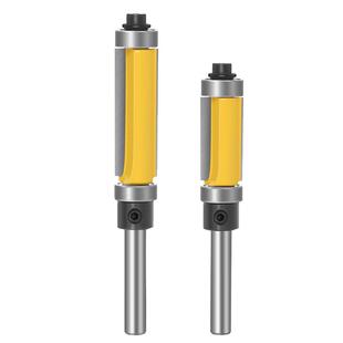 上下轴承修边刀双轴承修边刀双刃直刀木工刀具 电木铣修边机铣刀