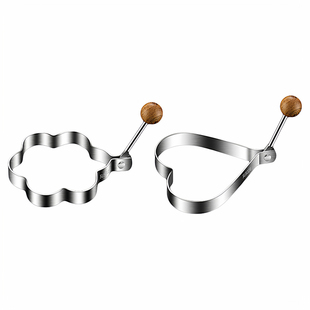 企美316不锈钢煎蛋器模具家用鸡蛋爱心荷包蛋肉饼煎蛋神器小工具