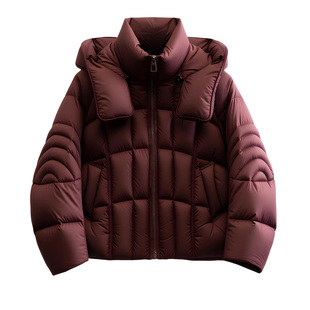 雅鹿正品专柜同款显瘦羽绒服女款新款冬季带帽保暖韩版加厚