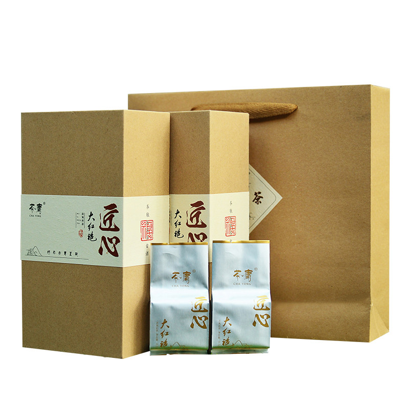 特级虎啸岩礼盒装500g大红袍茶叶