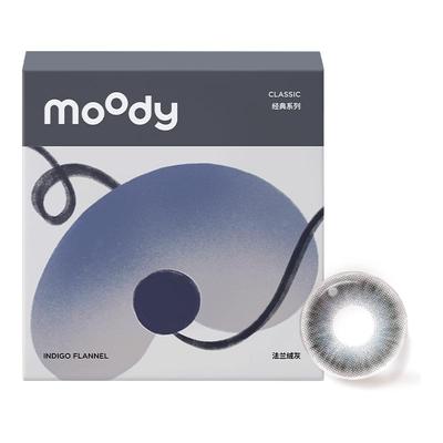 moody美瞳日抛彩色隐形眼镜0度10片新手友好百搭系列合集