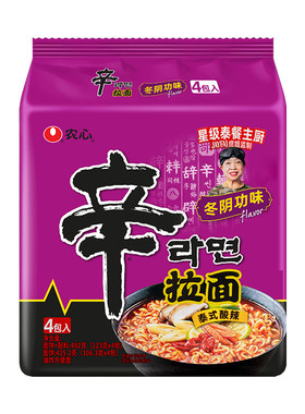 韩国农心辛拉面冬阴功泰味