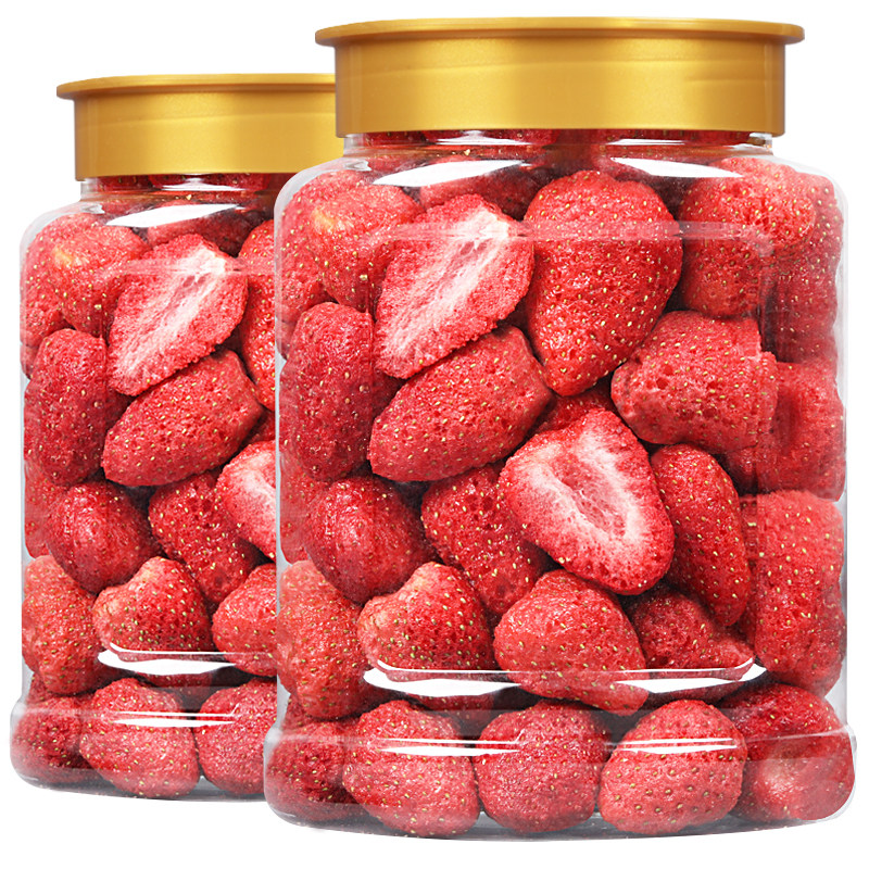 喵在其中】冻干草莓脆水果干草莓干酥脆雪花