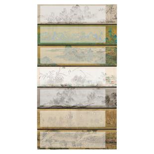 景阳阁古画系列书法作品纸加厚复古四尺对开微喷宣纸横版毛笔书法创作专用作品宣纸楷书行书大字榜书半生半熟