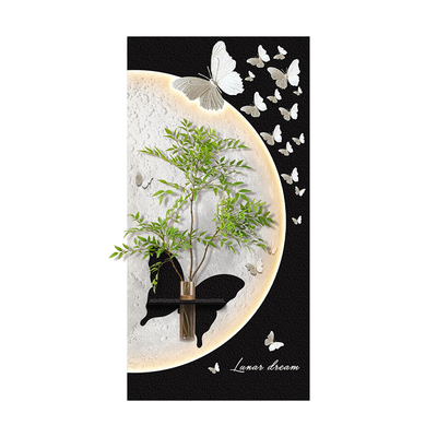 【可以养花】创意绿植灯光画