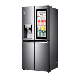 LG冰箱十字门508L敲一敲门中门自动制冰冰箱自制冰块客厅冰吧Z88B
