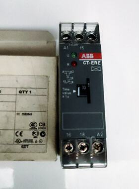 议价ABB CT-ERE 0.3S-30S  110-130VAC  1SVR550100R4100