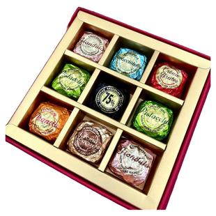 现货意大利进口闻绮Venchi鱼子酱状夹心巧克力DIY礼盒分装