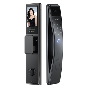 3d人脸识别智能门锁家用指纹锁防盗门智能锁对讲电子锁密码锁工厂