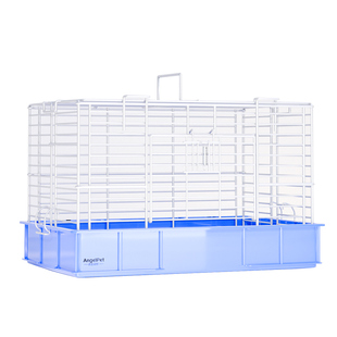 兔笼子兔子笼荷兰松鼠猪笼鼠笼兔窝兔笼子特大号家用电镀宠物笼子