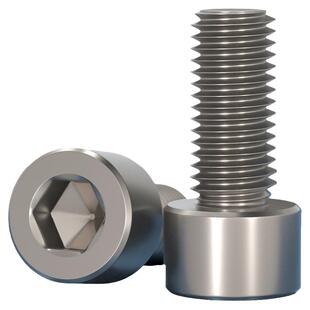 国标TA2纯钛内六角螺丝钛合金圆柱头螺栓杯头螺钉M3M4M5M6M8M10mm