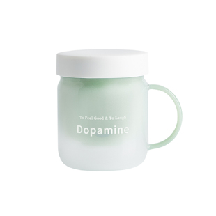 木笙玩物办公室多巴胺泡茶杯茶水分离女新款玻璃花茶杯水杯子礼盒