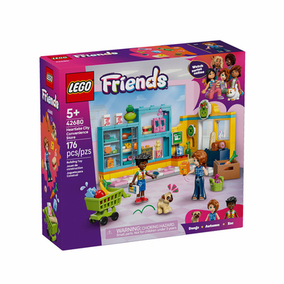 【自营】LEGO乐高好朋友42680心湖城便利店益智积木玩具女孩礼物
