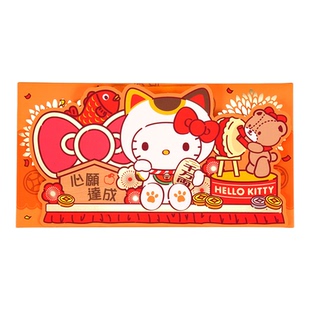 2026香港正版三丽鸥利是封kitty库洛米大口仔丑鱼烫金新年红包