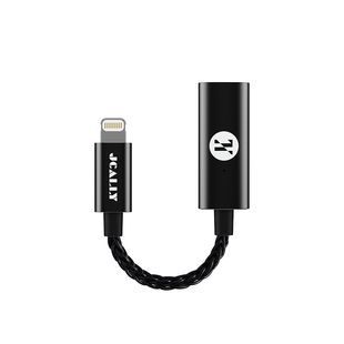 JCALLY小尾巴 JM30L苹果CS43131耳放解码一体手机Lightning转接头