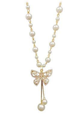 百搭珍珠毛衣项链挂件