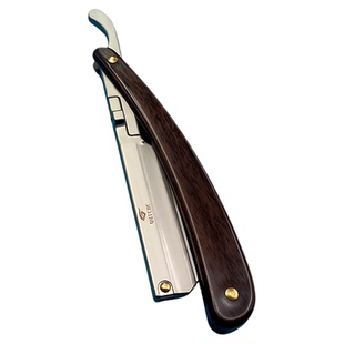 手动修面刀老式理发刮刀美发剃头刀双面刀片剃须刀刮脸刮胡刀修眉