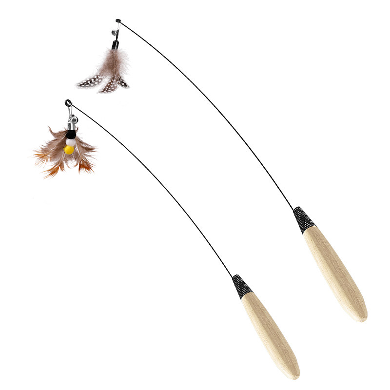 CFA赛级逗猫棒长杆宠物猫咪玩具