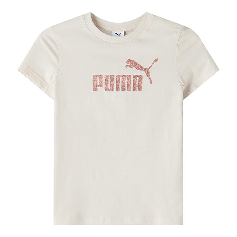 PUMA彪马女装2026夏季经典透气百搭休闲运动圆领短袖T恤694455-87