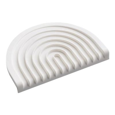 斜坡沥水垫曲面设计贴合洗手台