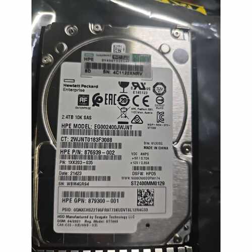 【请询价】HPE2.4T10KSAS2.5寸服务器硬盘EG