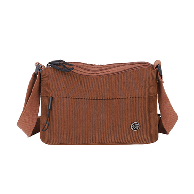 芯绒尼龙单肩包斜挎包