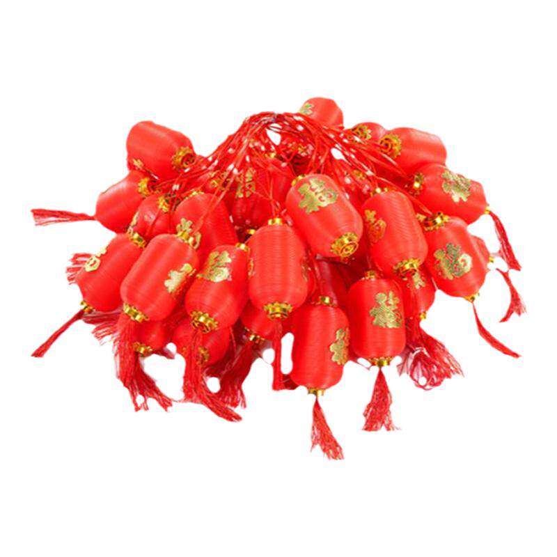 中式复古春节喜庆装饰灯笼太阳能