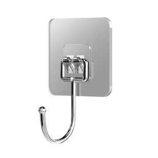 挂钩免打孔强力承重粘胶不锈钢粘钩万能挂衣架无墙上痕加厚粘贴勾