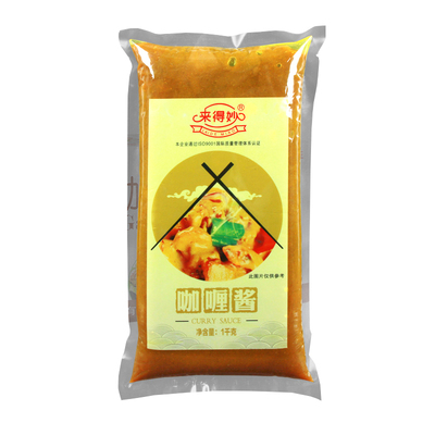来得妙即食拌饭脆皮鸡烤肉咖喱酱